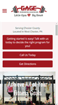 Mobile Screenshot of gagestrengthtraining.com
